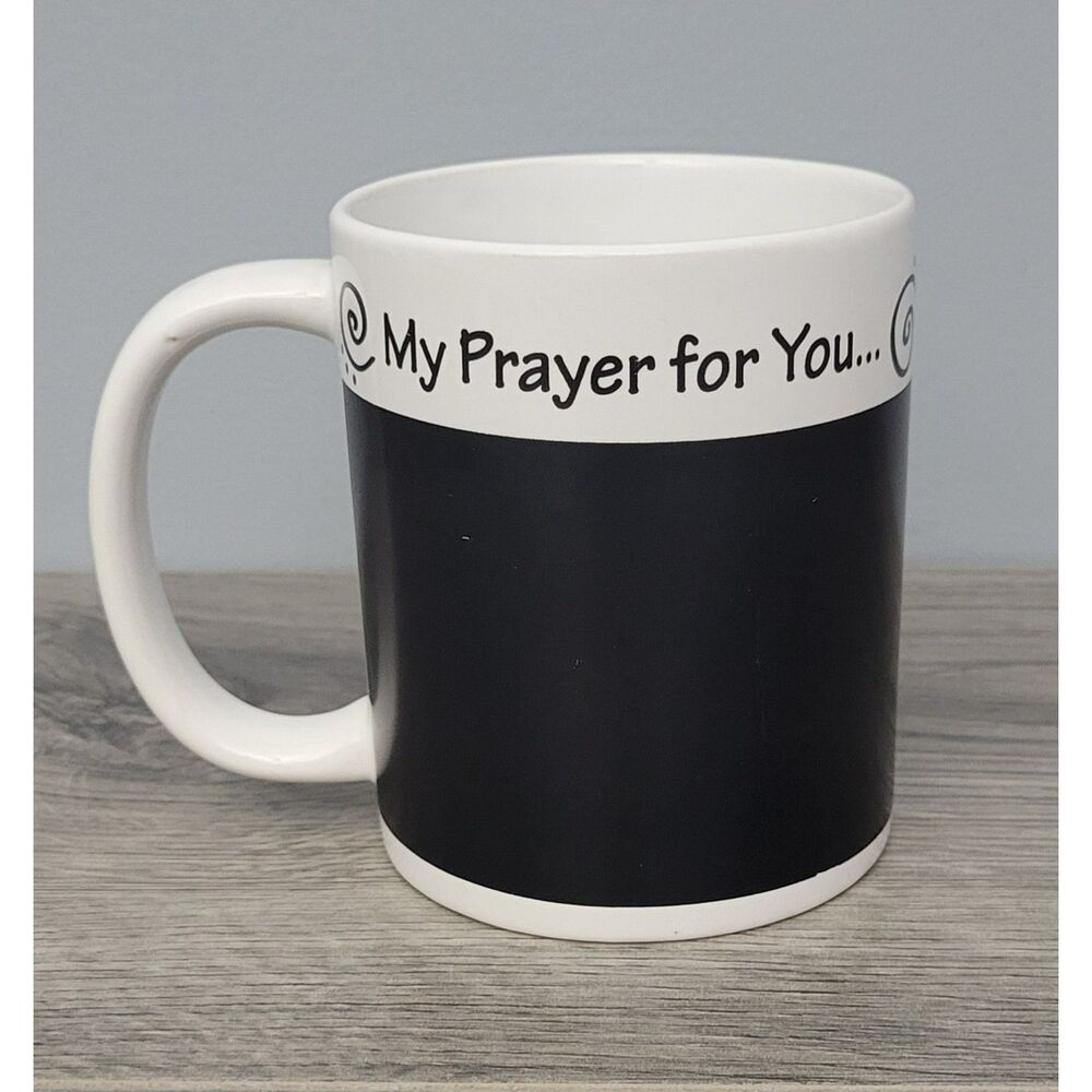 Living Grace Religious My Prayer For You‎ Ceramic Write On Chalkboard Coffee Mug